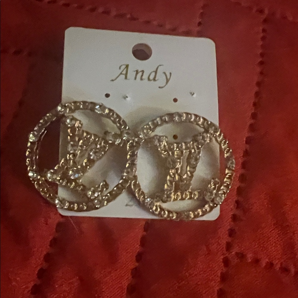 Gold-Tone Statement Earrings